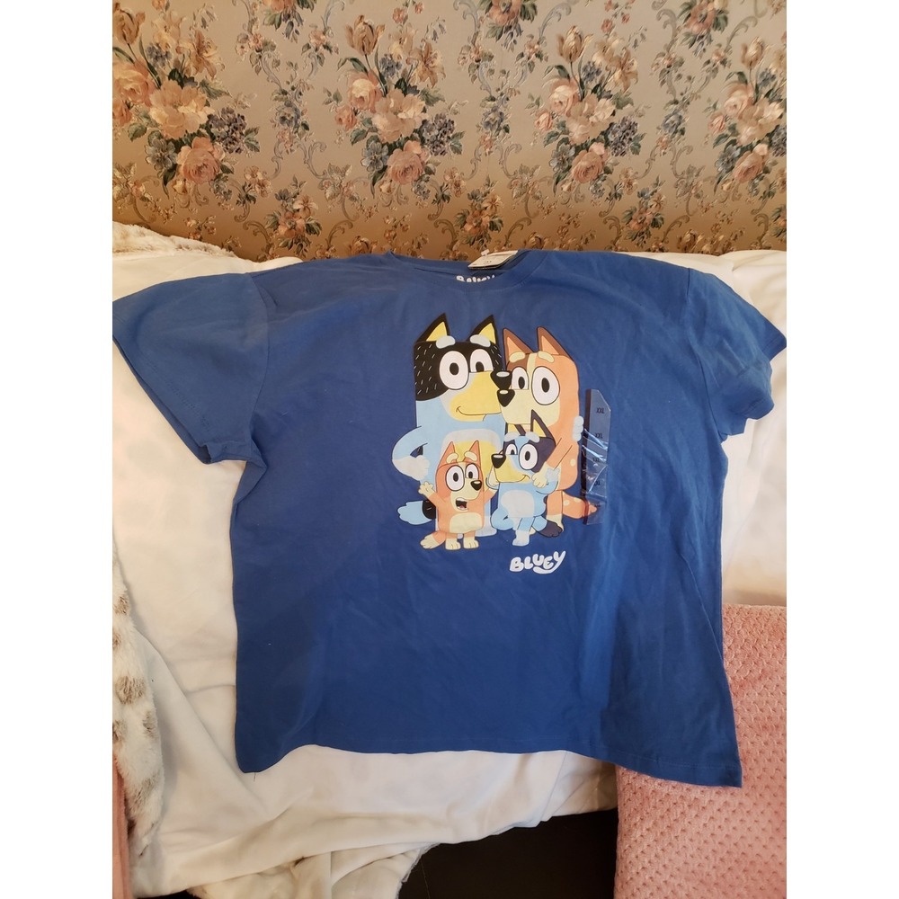 Youth Blue Bluey T Shirt Size 2X (H288)